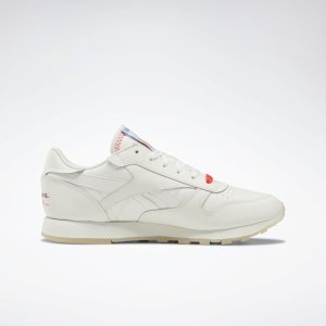 Reebok Classic Leather Turnschuhe Damen - Weiß - DE 478-NFS